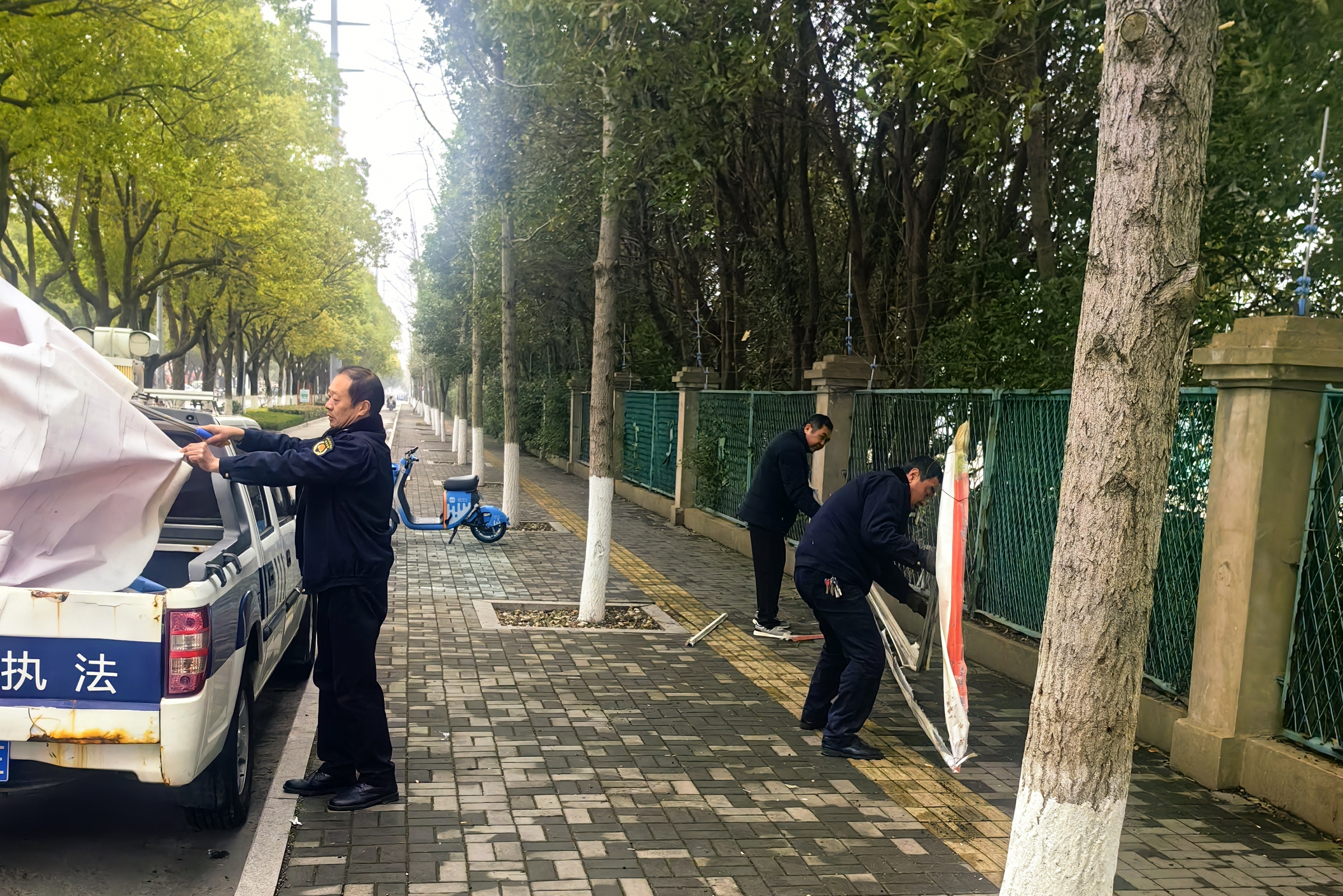 洪泽区城管局：多措并举落实户外广告管理办法 ...