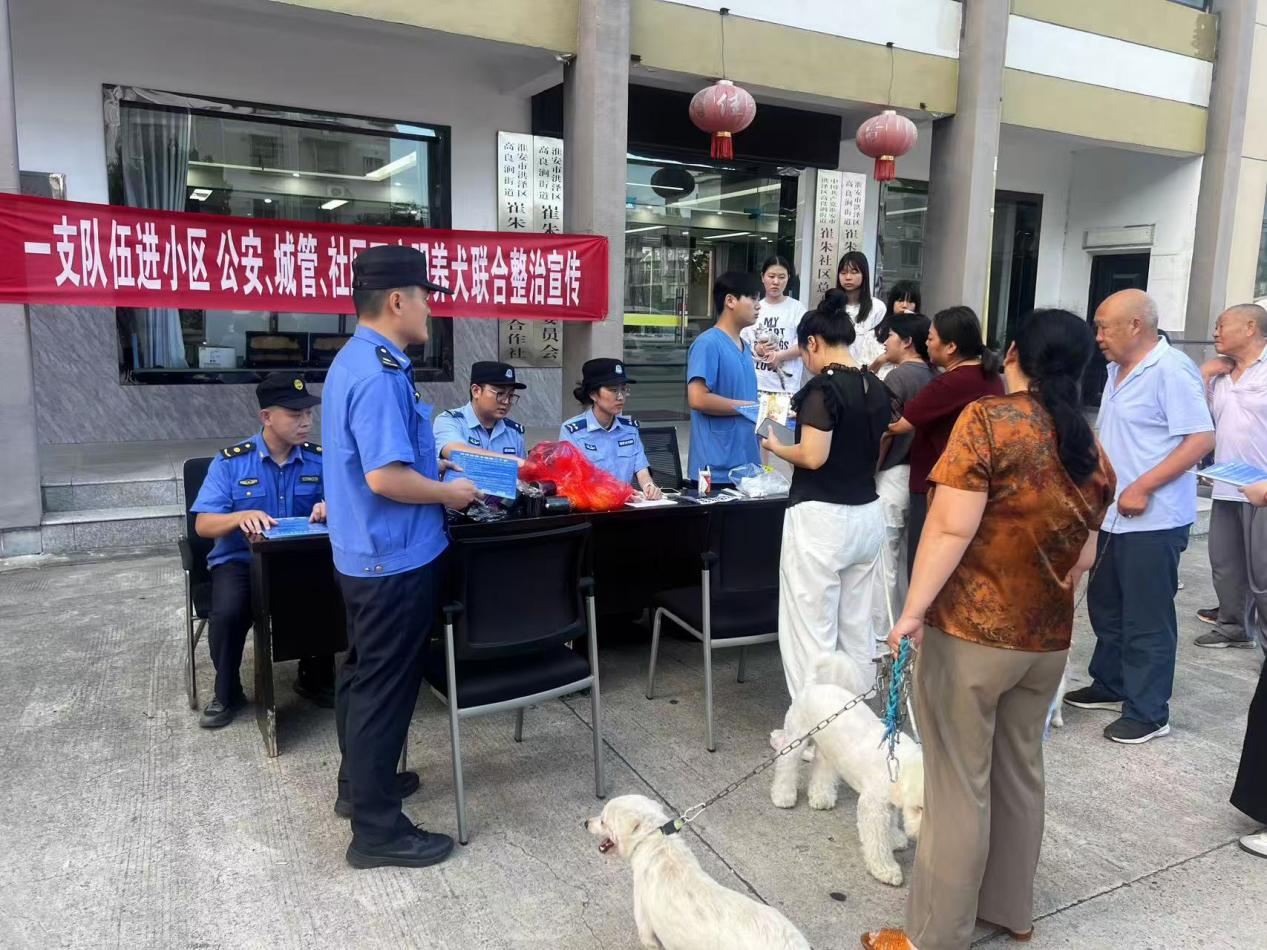 服务送上门 执法兜好底——洪泽城管依托“一支...